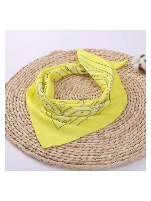 Кърпа за глава бандана HoodStyle Bandana в лимонено жълто