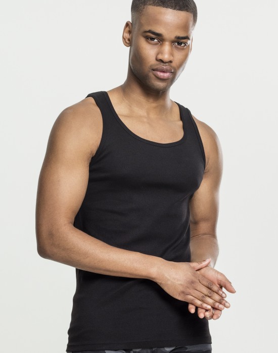 Комплект мъжки потници в черно Urban Classics 2-Pack Seamless Tanktop, Мъже - Lit.bg Комплект мъжки потници в черно Urban Classics 2-Pack Seamless Tanktop, Мъже - Lit.bg