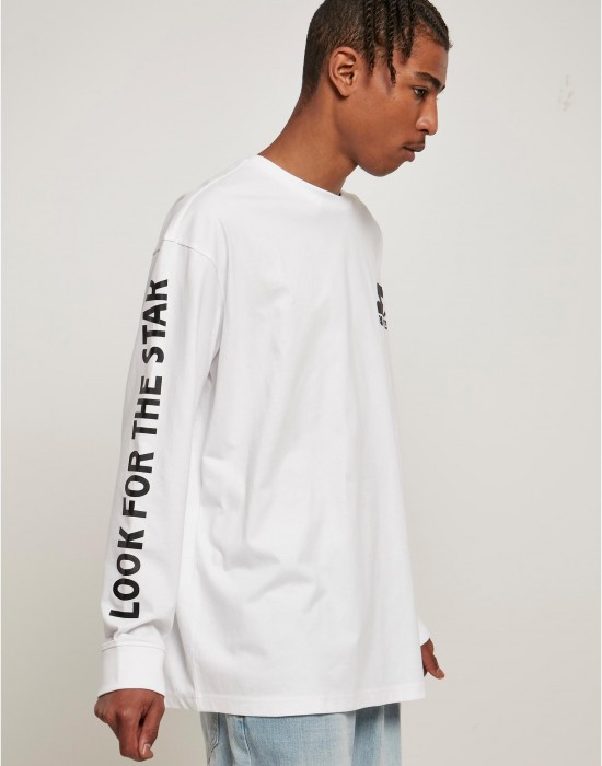 Мъжка блуза в бял цвят Starter Logo Oversize, Блузи - Lit.bg Мъжка блуза в бял цвят Starter Logo Oversize, Блузи - Lit.bg