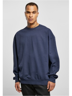 Мъжка блуза в тъмносин цвят Urban Classics Heavy Terry