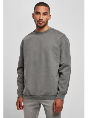 Мъжка блуза в тъмносив цвят Urban Classics Heavy Terry