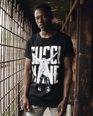 Мъжка бяла тениска Merchcode Gucci Mane Victory