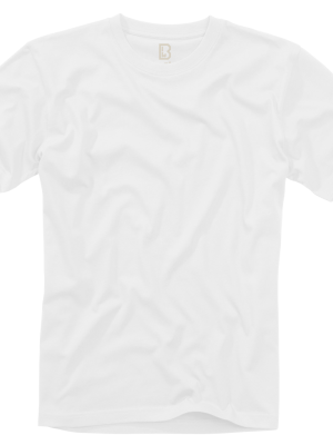 Мъжка изчистена тениска в бял цвят Brandit