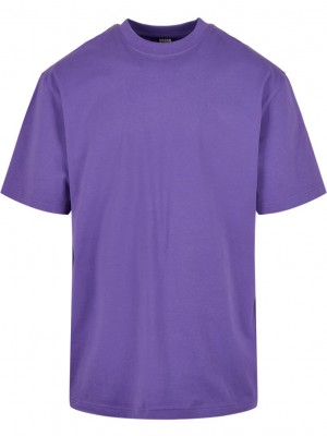 Мъжка изчистена тениска в лилав цвят Urban Classics Tall ultraviolet