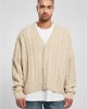 Мъжка плетена жилетка в бежов цвят Urban Classics Boxy Cardigan, Якета - Lit.bg Мъжка плетена жилетка в бежов цвят Urban Classics Boxy Cardigan, Якета - Lit.bg