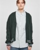 Мъжка плетена жилетка в тъмнозелен цвят Urban Classics, Якета - Lit.bg