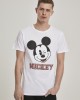 Мъжка тениска Merchcode  Mickey College в бял цвят, Мъже - Lit.bg