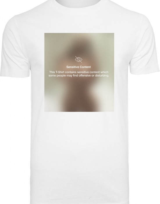Мъжка тениска Mister Tee Sensitive Content в бял цвят, Тениски - Lit.bg Мъжка тениска Mister Tee Sensitive Content в бял цвят, Мъже - Lit.bg