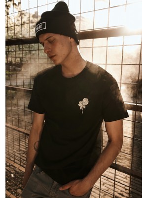 Мъжка тениска Mister Tee Wasted Youth в черен цвят