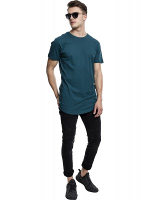 Мъжка тениска Urban Classics Shaped teal