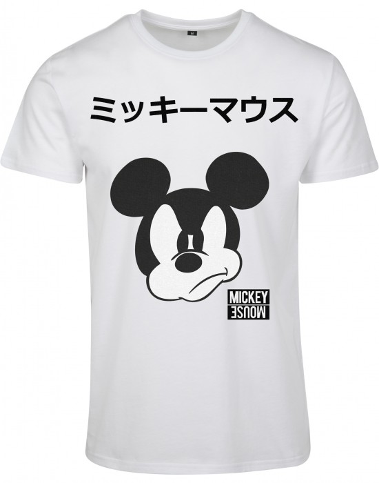 Мъжка тениска в бяло Merchcode Mickey Japanese, Мъже - Lit.bg