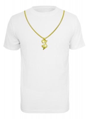 Мъжка тениска в бяло Merchcode Roadrunner Chain 