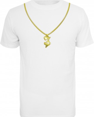 Мъжка тениска в бяло Merchcode Roadrunner Chain 