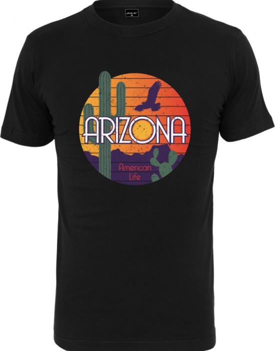 Мъжка тениска в черен цвят Mister Tee American Life Arizona, Тениски - Lit.bg Мъжка тениска в черен цвят Mister Tee American Life Arizona, Мъже - Lit.bg