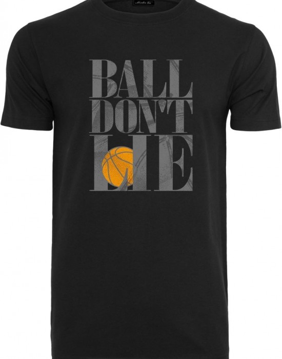 Мъжка тениска в черен цвят Mister Tee Ball Dont Lie, Тениски - Lit.bg
