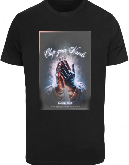 Мъжка тениска в черен цвят Mister Tee Clap Your Hands, Тениски - Lit.bg Мъжка тениска в черен цвят Mister Tee Clap Your Hands, Тениски - Lit.bg
