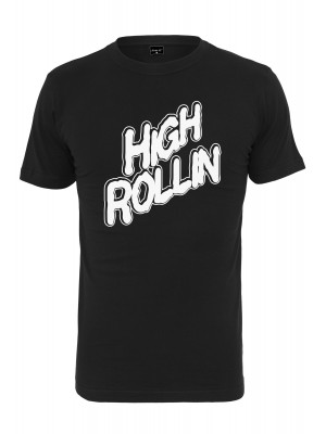 Мъжка тениска в черен цвят Mister Tee High Rollin