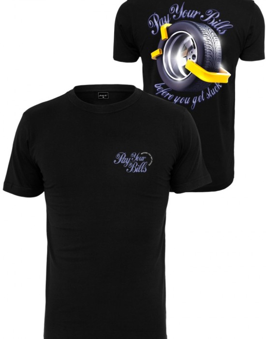 Мъжка тениска в черен цвят Mister Tee Pay Your Bills Tee black, Тениски - Lit.bg Мъжка тениска в черен цвят Mister Tee Pay Your Bills Tee black, Мъже - Lit.bg