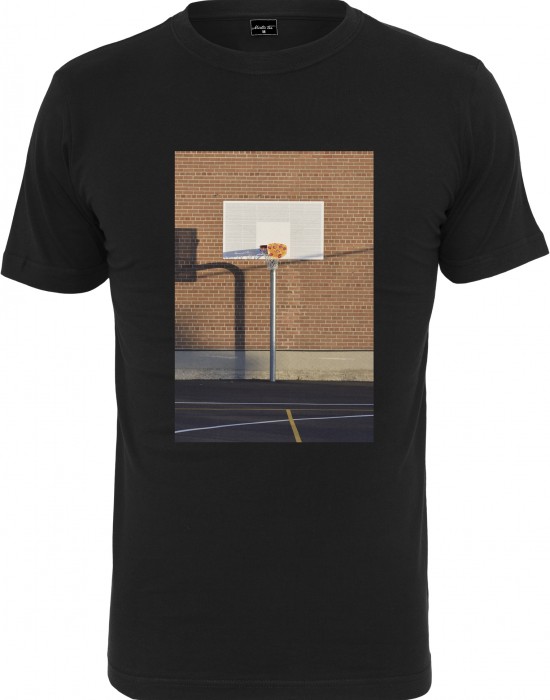 Мъжка тениска в черен цвят Mister Tee Pizza Basketball Court Tee black, Тениски - Lit.bg Мъжка тениска в черен цвят Mister Tee Pizza Basketball Court Tee black, Мъже - Lit.bg