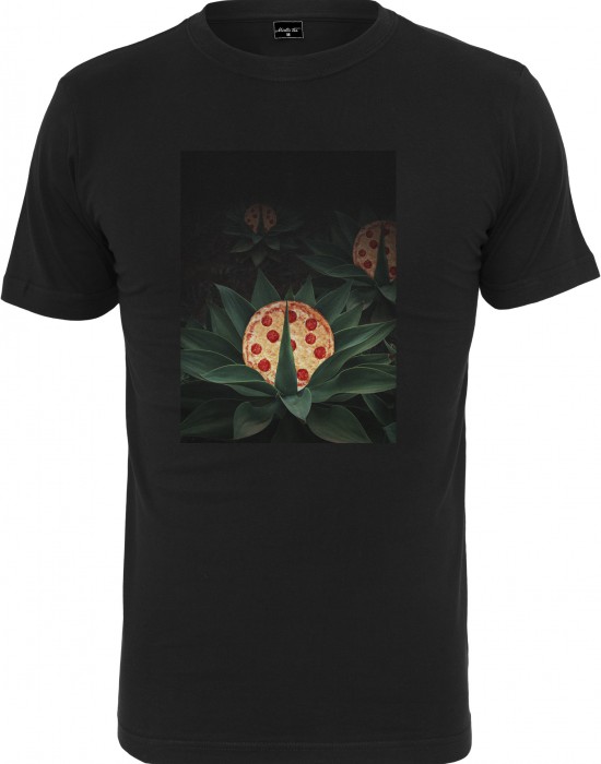 Мъжка тениска в черен цвят Mister Tee Pizza Plant Tee black, Тениски - Lit.bg Мъжка тениска в черен цвят Mister Tee Pizza Plant Tee black, Мъже - Lit.bg