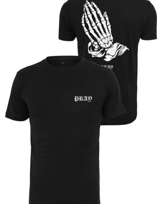 Мъжка тениска в черен цвят Mister TeePray Skeleton Hands, Тениски - Lit.bg Мъжка тениска в черен цвят Mister TeePray Skeleton Hands, Мъже - Lit.bg