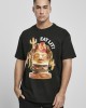 Мъжка тениска в черно Mister Tee Eat Lit Oversize, Мъже - Lit.bg