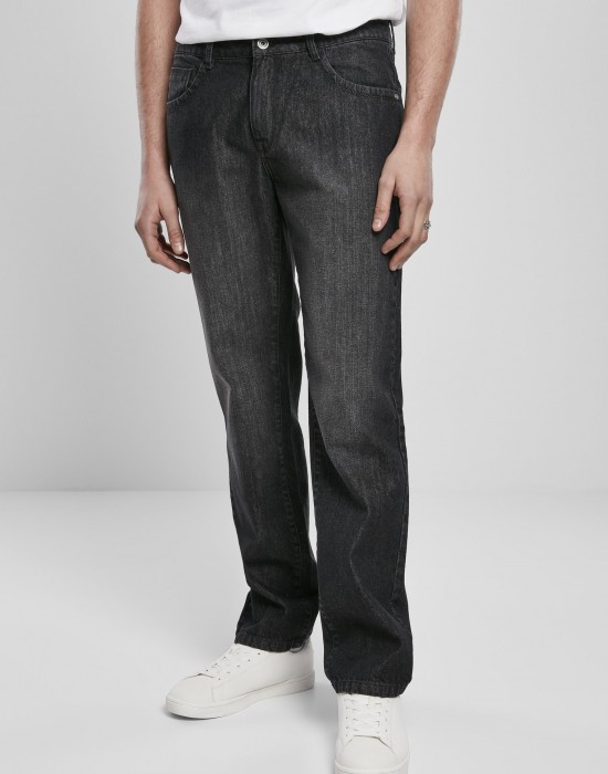 Мъжки дънки в черно Urban Classics Loose Fit, Панталони - Lit.bg Мъжки дънки в черно Urban Classics Loose Fit, Мъже - Lit.bg