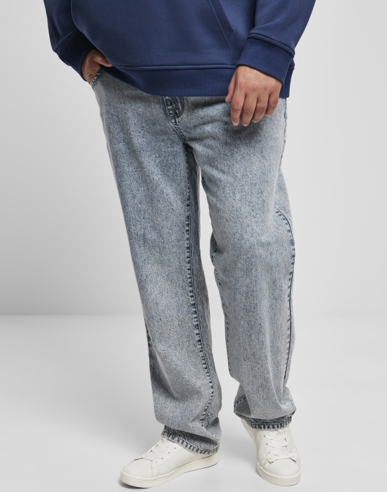 Мъжки дънки в избеляло синьо Urban Classics, модел Loose Fit Jeans, Панталони - Lit.bg Мъжки дънки в избеляло синьо Urban Classics, модел Loose Fit Jeans, Мъже - Lit.bg