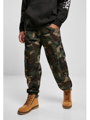 Мъжки карго панталон в камуфлаж Southpole Camo Cargo Pants wood camo 