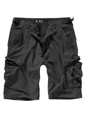 Мъжки къси панталони в черно Brandit BDU Ripstop 