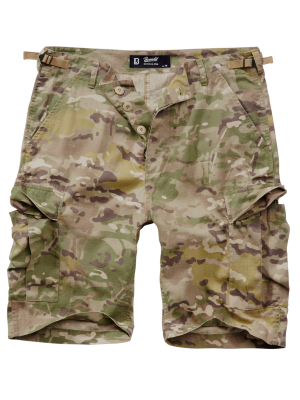Мъжки къси панталони в камуфлаж Brandit BDU Ripstop tactical camo
