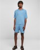 Мъжки къси панталони в светлосин цвят Urban Classics Ribbed Shorts, Къси панталони - Lit.bg Мъжки къси панталони в светлосин цвят Urban Classics Ribbed Shorts, Къси панталони - Lit.bg