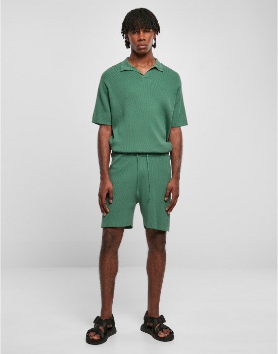 Мъжки къси панталони в зелен цвят Urban Classics Ribbed Shorts, Къси панталони - Lit.bg Мъжки къси панталони в зелен цвят Urban Classics Ribbed Shorts, Къси панталони - Lit.bg