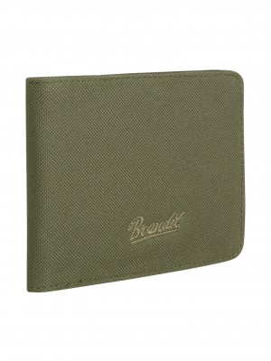 Мъжки портфейл в цвят маслина Brandit 