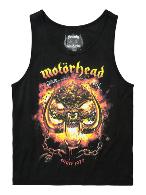 Мъжки потник в черен цвят Motorhead Tank Top Overkill