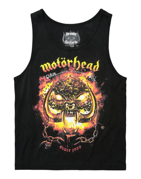 Мъжки потник в черен цвят Motorhead Tank Top Overkill, Потници - Lit.bg Мъжки потник в черен цвят Motorhead Tank Top Overkill, Потници - Lit.bg