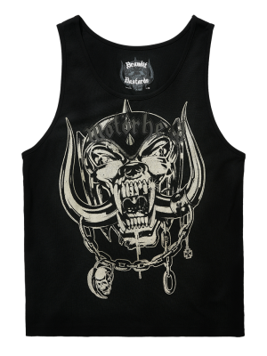 Мъжки потник в черен цвят Motorhead Tank Top Warpig