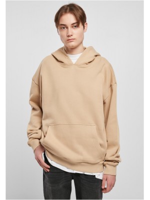 Мъжки суичър с качулка в бежов цвят Urban Classics Hoody unionbeige