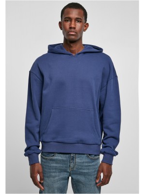 Мъжки суичър с качулка в син цвят Urban Classics Hoody spaceblue