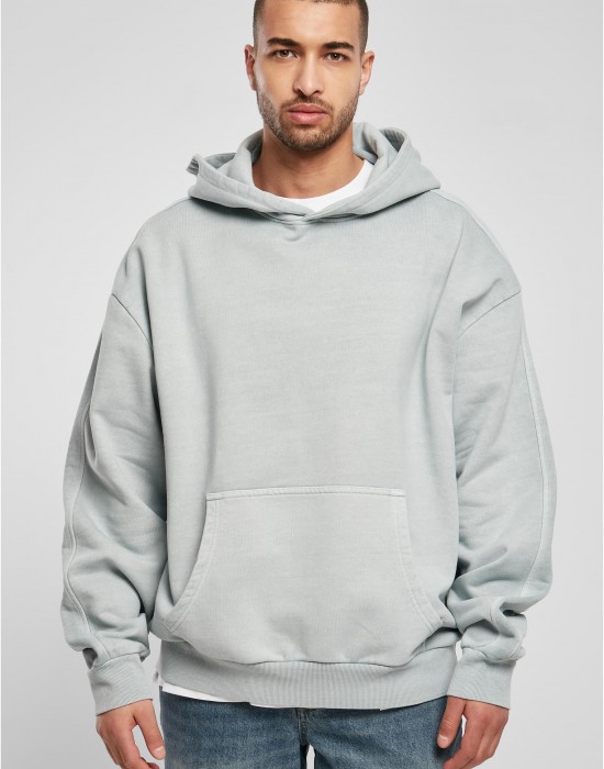 Мъжки суичър с качулка в светлосин цвят Urban Classics Terry Hoody, Суичъри - Lit.bg Мъжки суичър с качулка в светлосин цвят Urban Classics Terry Hoody, Суичъри - Lit.bg