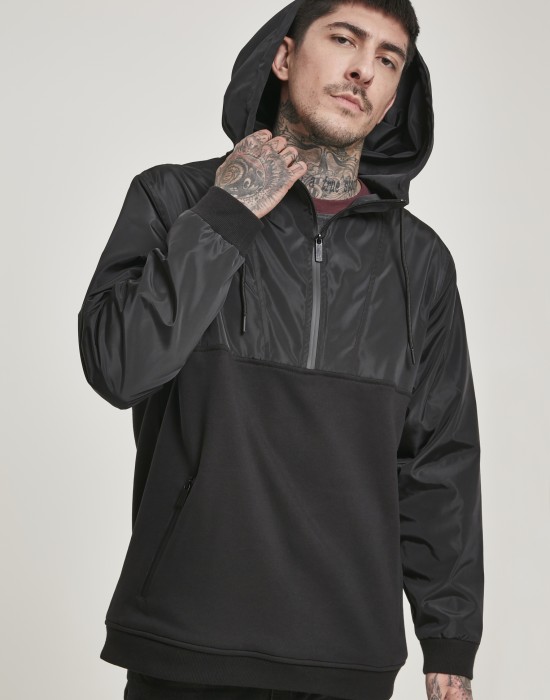 Мъжки суичър в Urban Classics Military?Half Zip?Hoody, Мъже - Lit.bg Мъжки суичър в Urban Classics Military?Half Zip?Hoody, Мъже - Lit.bg