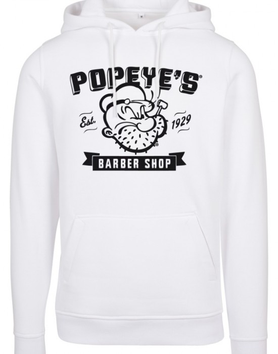 Мъжки суичър в бял цвят MerchcodePopeye Barber Shop, Суичъри - Lit.bg Мъжки суичър в бял цвят MerchcodePopeye Barber Shop, Мъже - Lit.bg