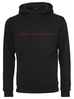 Мъжки суичър в черно Mister Tee ABC Hoody