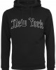 Мъжки суичър в черно Mister Tee New York Wording Hoody, Суичъри - Lit.bg Мъжки суичър в черно Mister Tee New York Wording Hoody, Мъже - Lit.bg