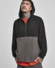 Мъжки суичър в черно и сиво Urban Classics Relaxed Half Zip Hoodie, Мъже - Lit.bg Мъжки суичър в черно и сиво Urban Classics Relaxed Half Zip Hoodie, Мъже - Lit.bg