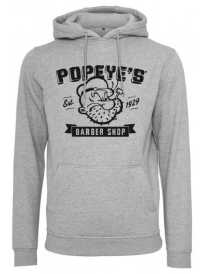 Мъжки суичър в сив цвят Merchcode Popeye Barber Shop