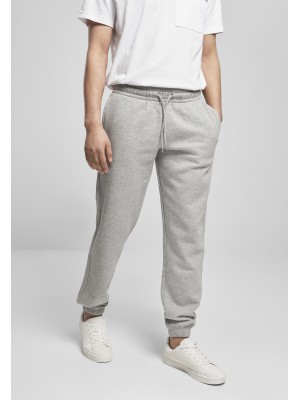 Мъжко долнище в сив цвят Urban Classics Basic Sweatpants 2.0