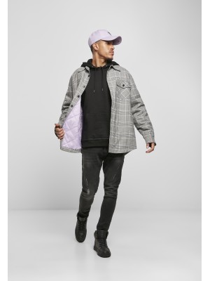 Мъжко карирано палто C&S Plaid Out Quilted 