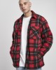 Мъжко карирано яке в червено Urban Classics Plaid Teddy Lined, Якета Пролет / Есен - Lit.bg Мъжко карирано яке в червено Urban Classics Plaid Teddy Lined, Мъже - Lit.bg