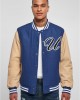 Мъжко колежанско яке в син цвят Urban Classics College Jacket, Зимни якета - Lit.bg